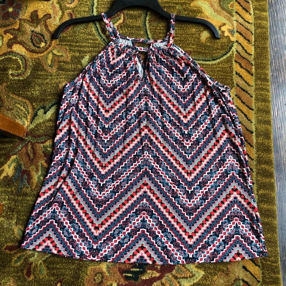 Multi color PaperMoon top